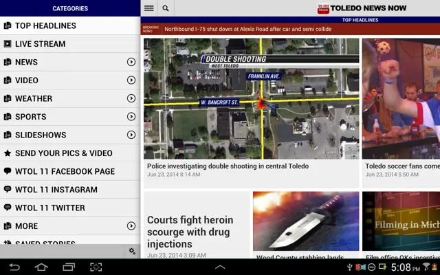 Toledo News android App screenshot 4