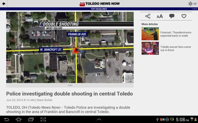 Toledo News android App screenshot 5